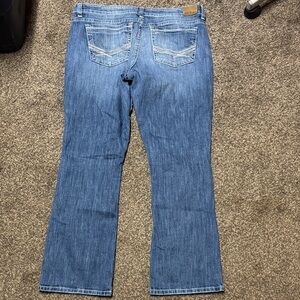BKE Harper Blue Jeans Like New 36x33.5 18w 18 36L 36 Buckle